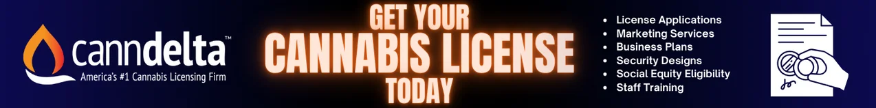 The Cannabis License Banner on the page about the dispensary business plan